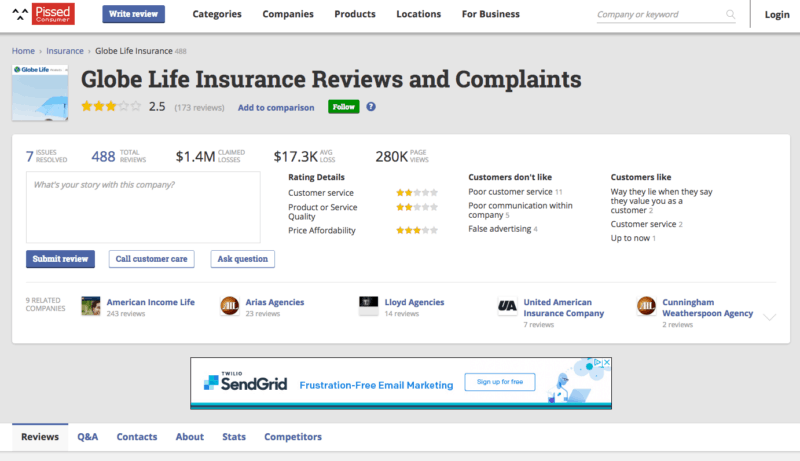 insurance reviews